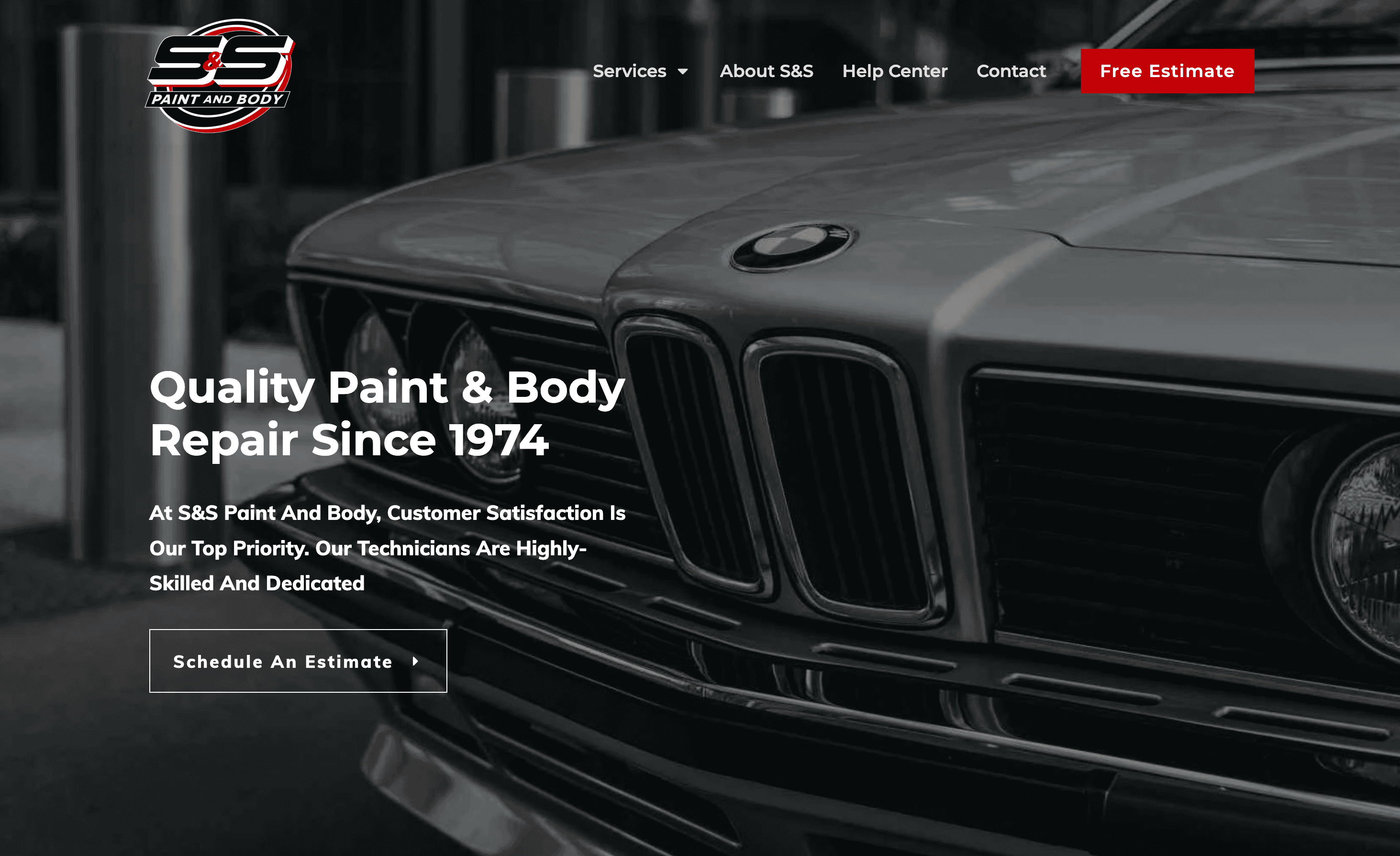 S&S Paint and Body - Okie Web Design, Oklahoma
