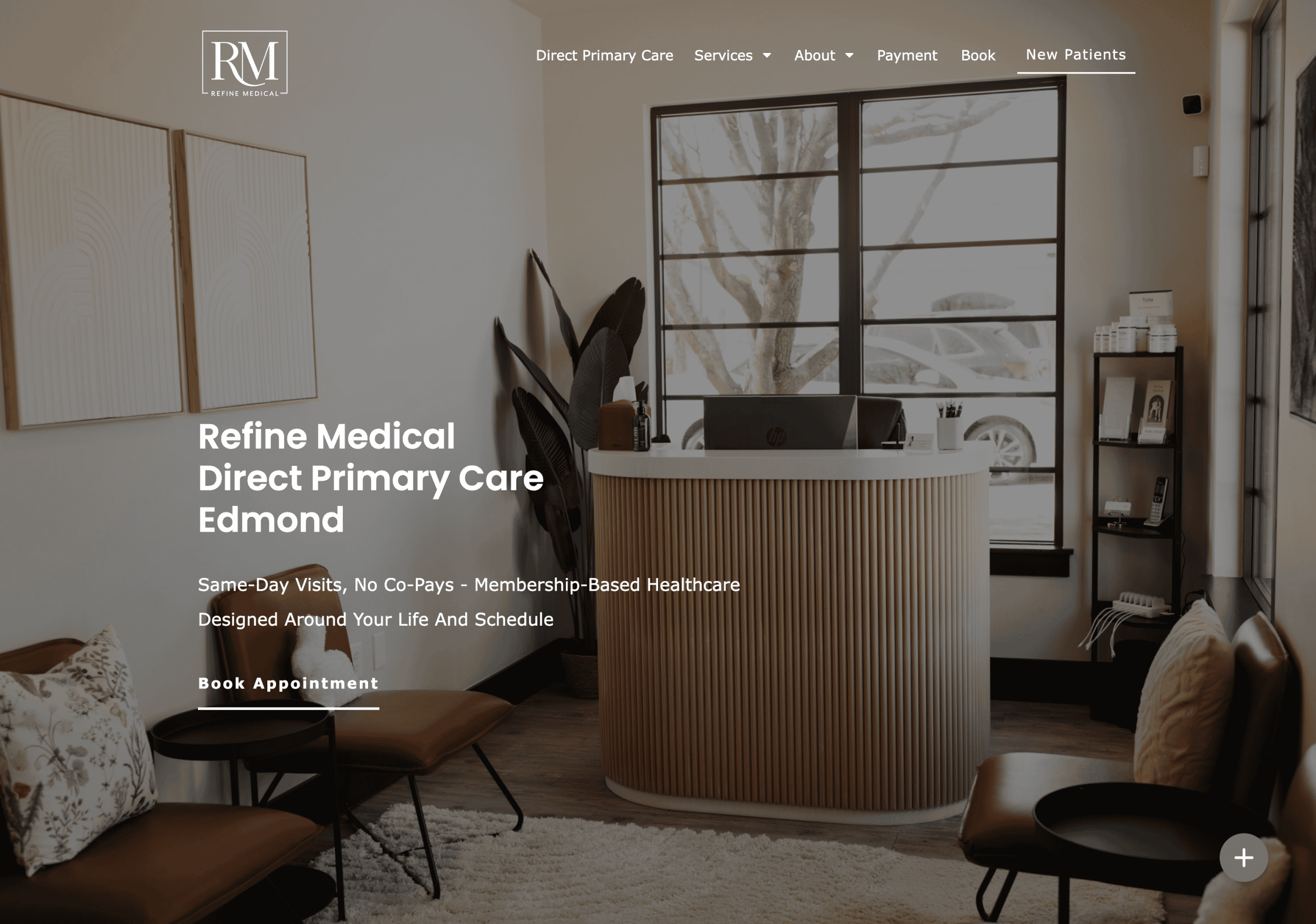 Refine Medical - Okie Web Design, Oklahoma