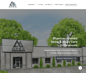 Apex Healthcare Partners - Okie Web Design